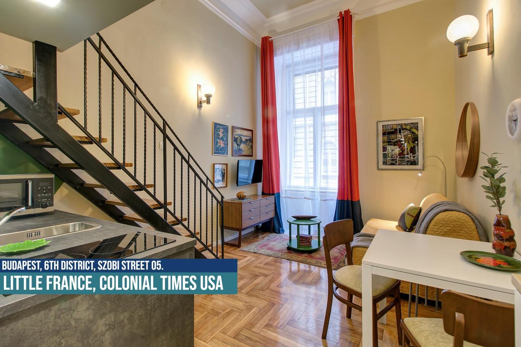 Little Americas Usa Colonial Times Apartments Budapest Eksteriør bilde