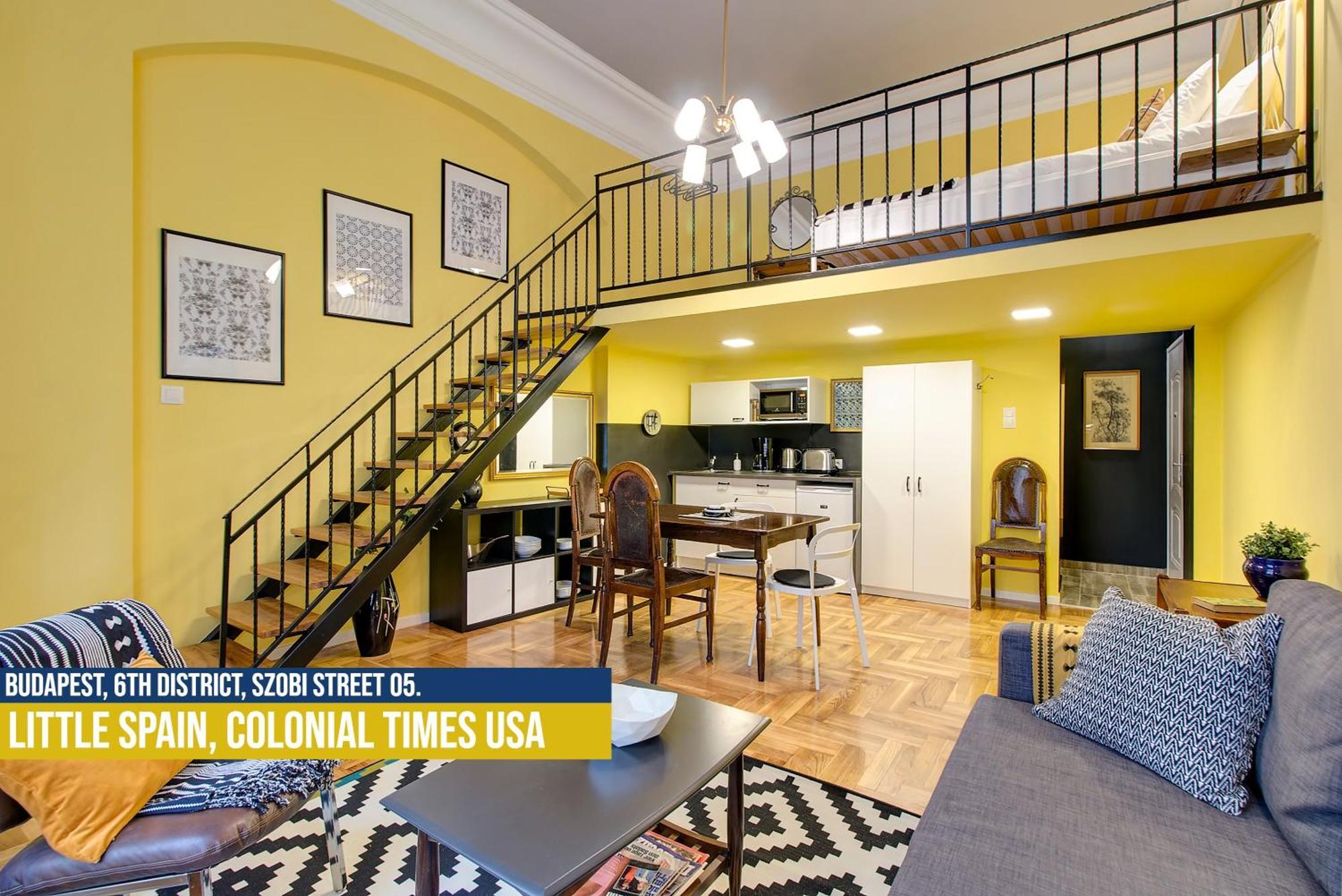 Little Americas Usa Colonial Times Apartments Budapest Eksteriør bilde