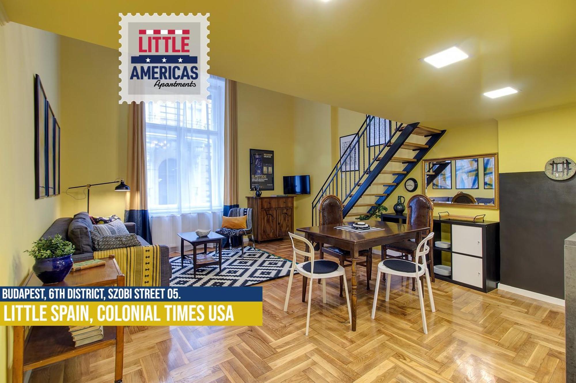 Little Americas Usa Colonial Times Apartments Budapest Eksteriør bilde