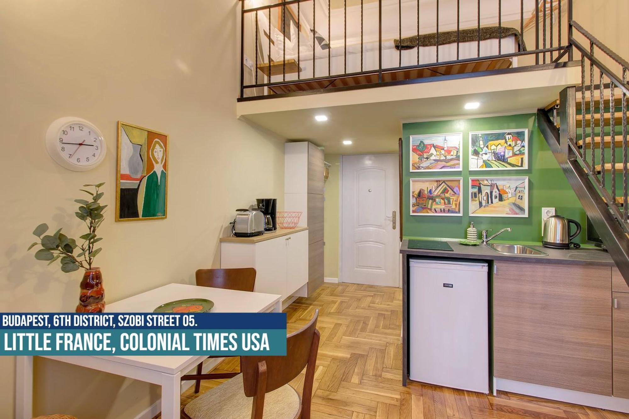 Little Americas Usa Colonial Times Apartments Budapest Eksteriør bilde