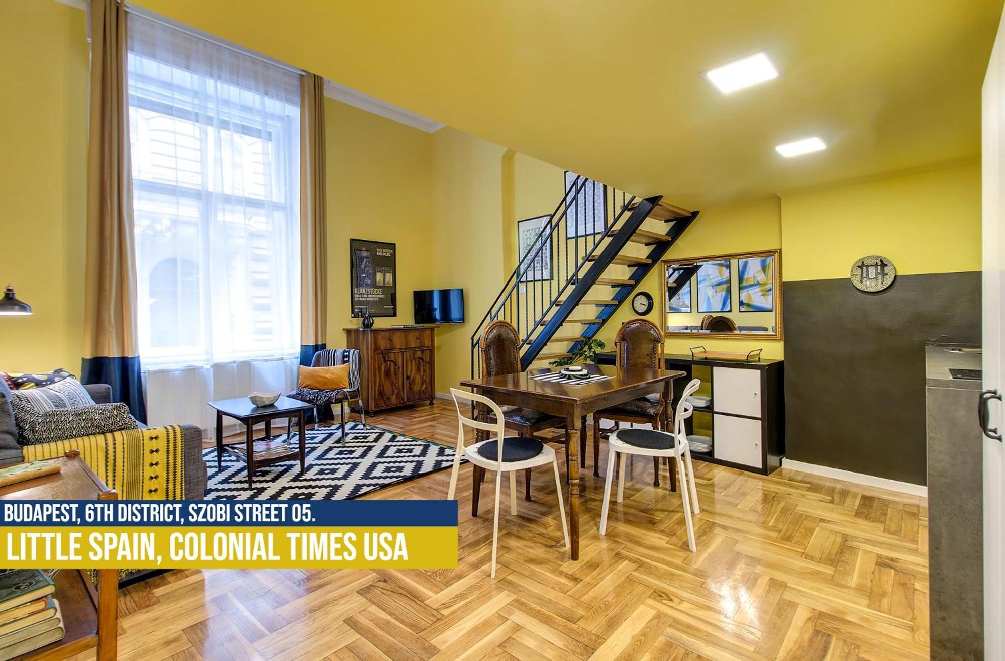 Little Americas Usa Colonial Times Apartments Budapest Eksteriør bilde
