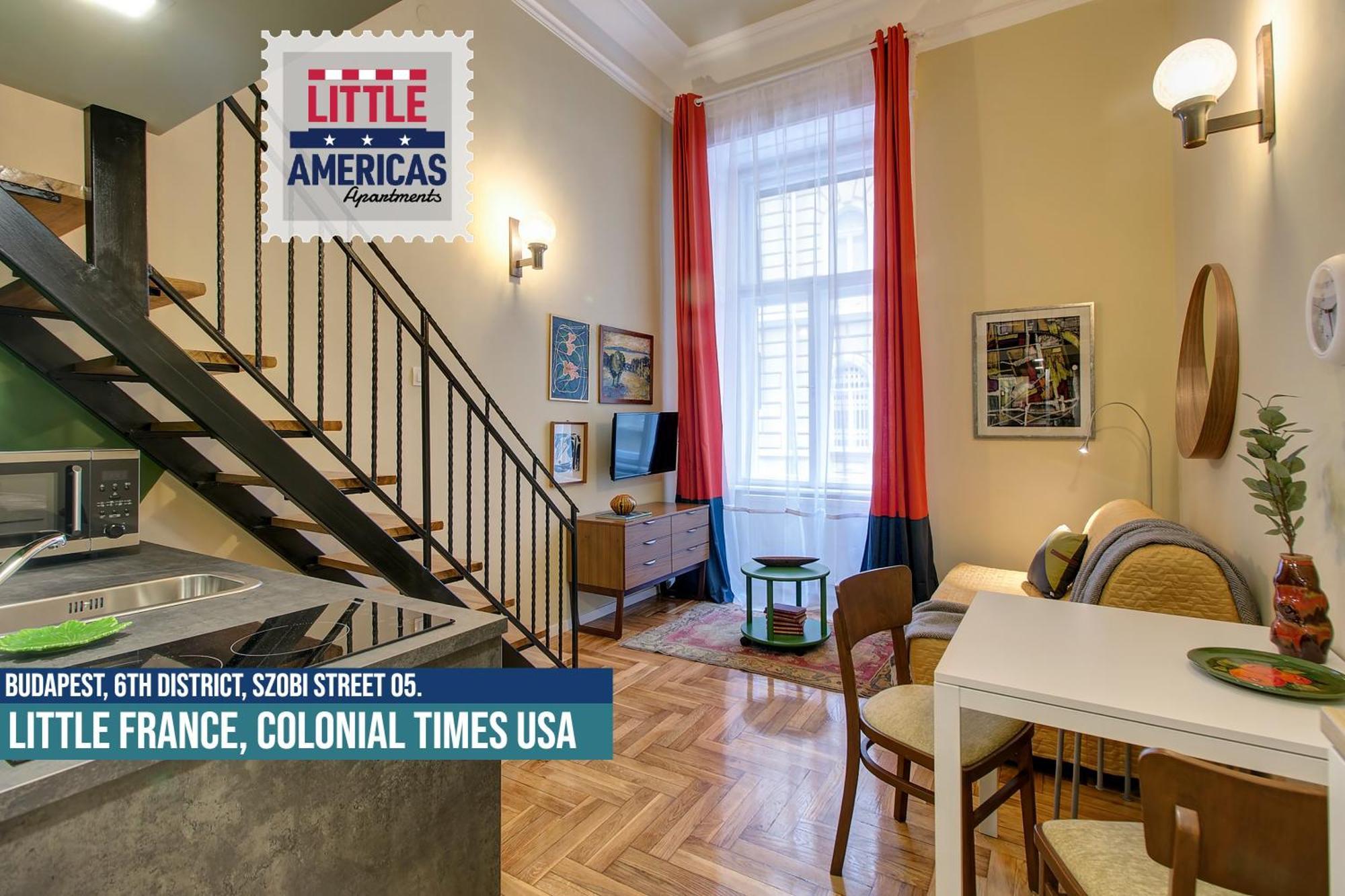 Little Americas Usa Colonial Times Apartments Budapest Eksteriør bilde