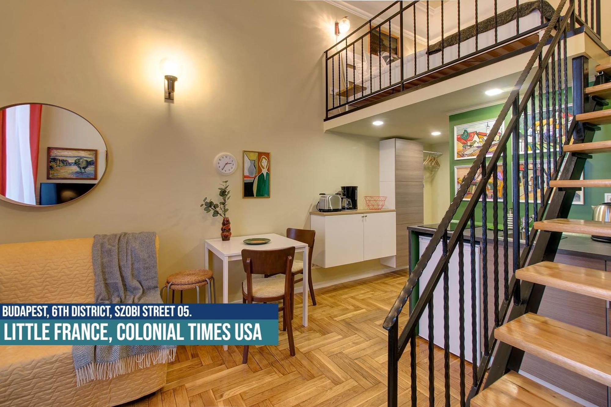 Little Americas Usa Colonial Times Apartments Budapest Eksteriør bilde